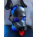 (DM8193)Top quality pup gear neoprenee dog slave mask fetish hood accessory equipment fetish wear